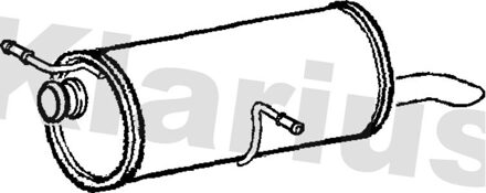 Peugeot Einddemper 220853