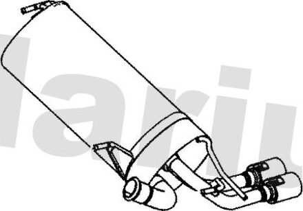 Peugeot Einddemper 221025