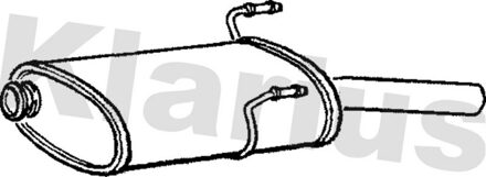 Peugeot Einddemper 231035