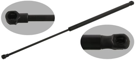 Peugeot Gasdrukveer, kofferruimte