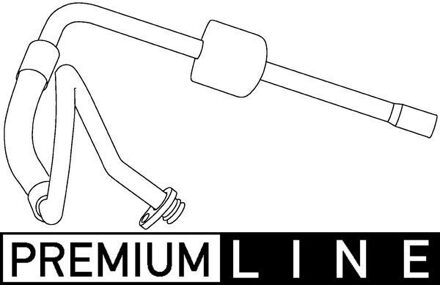 Peugeot Hoge druk- / lage drukleiding, airconditioning AP99000P