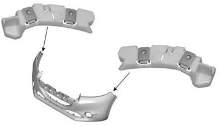 Peugeot Houder, BUMPER 4034569