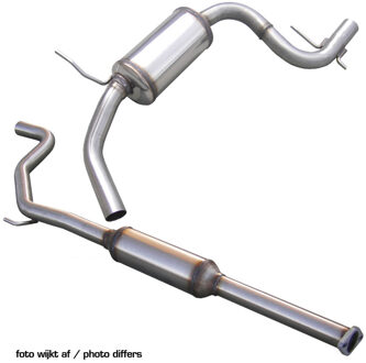 Peugeot InoxCar middendemper passend voor Peugeot RCZ 1.6THP (200pk) 2010- (Ø63,5mm) IXTCSRCZ01