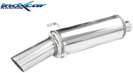 Peugeot InoxCar uitlaat passend voor 2.0 Peugeot 306 HDI 90pk/1.9 TD 90pk 1997- 1x90mm Rally IXPE3060690RA