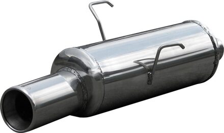 Peugeot InoxCar uitlaat passend voor Peugeot 106 1.3 Rallye -1996 80mm IXPE1060280