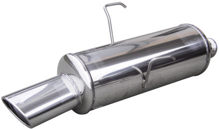 Peugeot InoxCar uitlaat passend voor Peugeot 106 1.4 (75pk) 1996- 120x80mm IXPE10605120