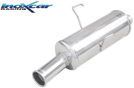 Peugeot InoxCar uitlaat passend voor Peugeot 106 1.6 16v Rallye/GTI/1.6 16v 1996-2000 1x76mm RetrÃÂƒÃ IXPE10607RT