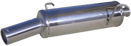 Peugeot InoxCar uitlaat passend voor Peugeot 206 1.1 (60pk) -2000 80mm IXPE2060180