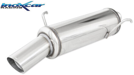 Peugeot InoxCar uitlaat passend voor Peugeot 206 1.4 75pk -2000 1x90mm Rally IXPE2060290RA