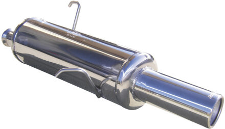 Peugeot InoxCar uitlaat passend voor Peugeot 206 1.4 (75pk) -2000 80mm IXPE2060280