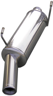 Peugeot InoxCar uitlaat passend voor Peugeot 206 1.4 (75pk) 2001- 80mm IXPE2060580