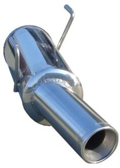 Peugeot InoxCar uitlaat passend voor Peugeot 206 1.4 (75pk) TOT 2000 102mm IXPE20602102