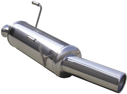 Peugeot InoxCar uitlaat passend voor Peugeot 206 1.6 HDi (109pk) 80mm IXPE2061380