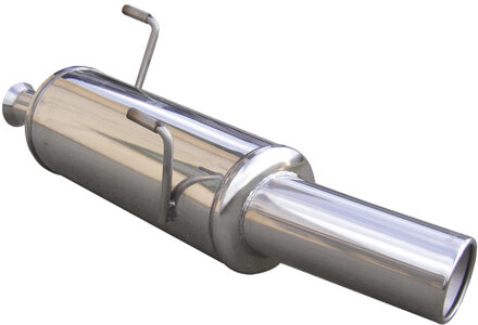 Peugeot InoxCar uitlaat passend voor Peugeot 206 2.0 16v (135pk) 1999- 102mm IXPE20607102