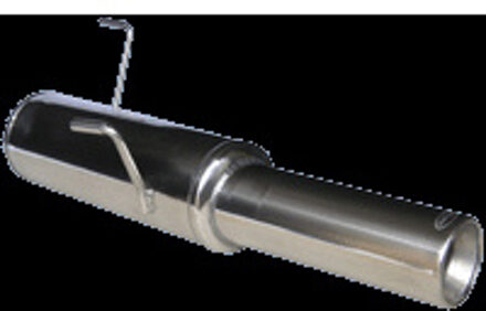 Peugeot InoxCar uitlaat passend voor Peugeot 206 GT WRC (135pk) 102mm IXPE20608102