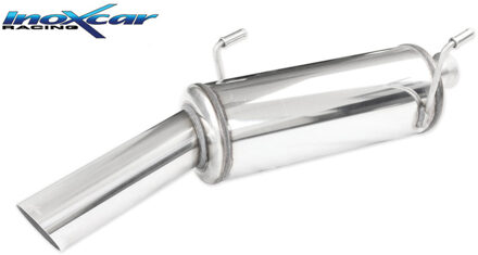 Peugeot InoxCar uitlaat passend voor Peugeot 206 GT WRC 135pk 1x90mm Rally IXPE2060890RA