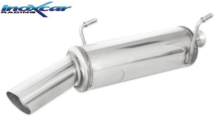 Peugeot InoxCar uitlaat passend voor Peugeot 206 HDI 2.0 90pk 2000-2005 1x90mm Rally IXPE2061490RA