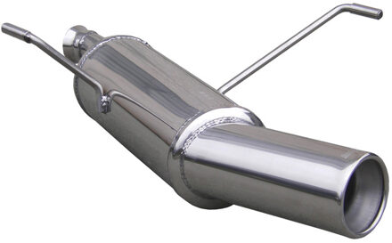 Peugeot InoxCar uitlaat passend voor Peugeot 206 SW 1.6 16v (110pk) 102mm IXPE20617102