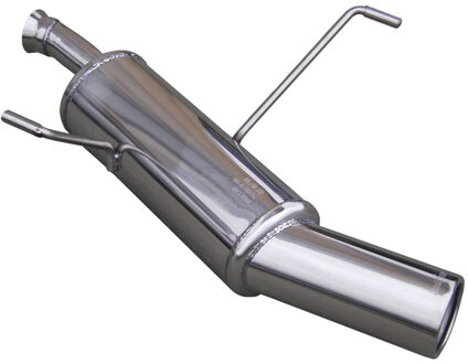 Peugeot InoxCar uitlaat passend voor Peugeot 206 SW 2.0 HDi 2002- 102mm IXPE20620102