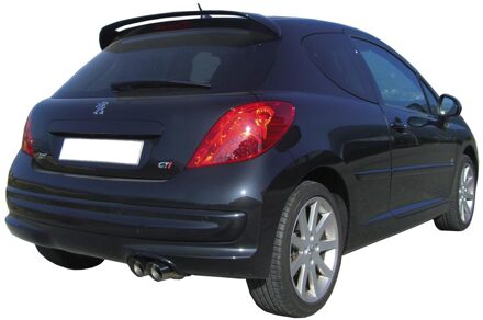 Peugeot InoxCar uitlaat passend voor Peugeot 207 1.6 16v (175pk) 2007- 2x80mm Racing IXPE20702RA