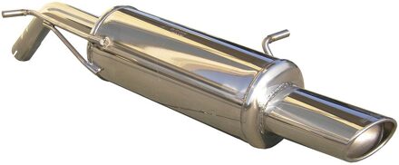 Peugeot InoxCar uitlaat passend voor Peugeot 207 1.6 16v (175pk) 2007- 80mm IXPE20702120
