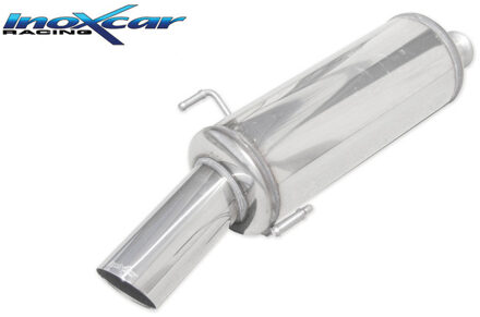 Peugeot InoxCar uitlaat passend voor Peugeot 306 1.6 XS 89pk 1993-1997 1x90mm Rally IXPE3060290RA
