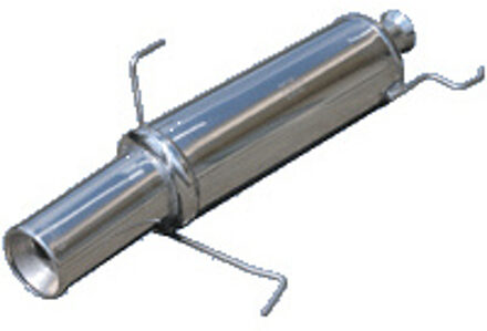 Peugeot InoxCar uitlaat passend voor Peugeot 306 1.8 16v (110pk) -2001 102mm IXPE30604102