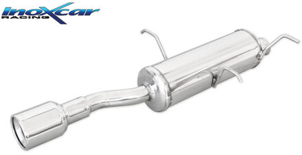 Peugeot InoxCar uitlaat passend voor Peugeot 306 2.0 16v Cabrio 133pk 1997- 1x102mm IXPE30609102