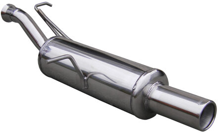 Peugeot InoxCar uitlaat passend voor Peugeot 307 1.4 16v (88pk) 2001- 80mm IXPE3071280