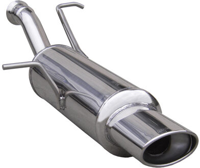 Peugeot InoxCar uitlaat passend voor Peugeot 307 2.0 16v (138pk) 2001- 120x80mm IXPE30703120