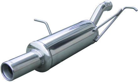 Peugeot InoxCar uitlaat passend voor Peugeot 307 HB 2.0HDi (110pk) 2002- 80mm IXPE3071480