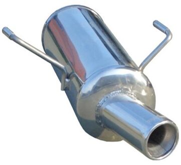 Peugeot InoxCar uitlaat passend voor Peugeot 406 2.0T/2.2 16v/3.0 V6 80mm IXPE4060580