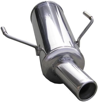 Peugeot InoxCar uitlaat passend voor Peugeot 406 Coupe 2.0 (132pk) 1997- 80mm IXPE4060480