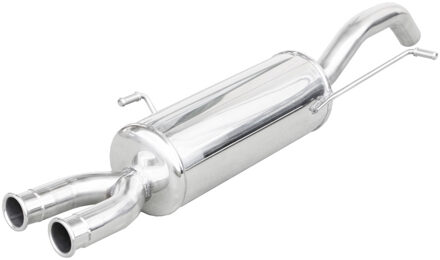 Peugeot InoxCar uitlaat passend voor Peugeot RCZ 1.6 THP 156pk 2010- 54mm IXPERCZ02