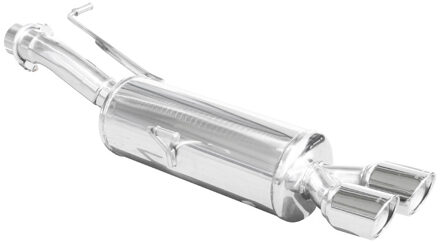 Peugeot InoxCar uitlaat passend voor Peugeot RCZ 1.6 THP 200pk 2010- 2x80mm X-Race IXPERCZ03XR80