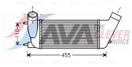 Peugeot Intercooler, inlaatluchtkoeler