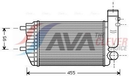 Peugeot Intercooler, inlaatluchtkoeler
