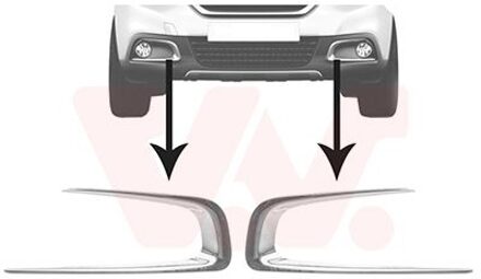Peugeot kap voor mistlichtgat 4075598
