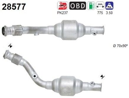 Peugeot Katalysator 28577