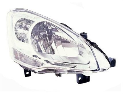 Peugeot KOPLAMP RECHTS MET KNIPPERLICHT H4 inclusief STELMOTOR