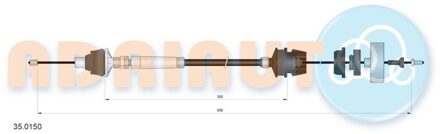 Peugeot Koppelingkabel 350150