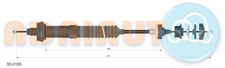 Peugeot Koppelingkabel 350155