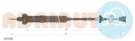Peugeot Koppelingkabel 350156