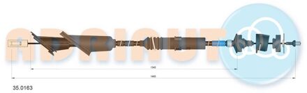 Peugeot Koppelingkabel 350163