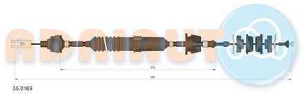 Peugeot Koppelingkabel 350169