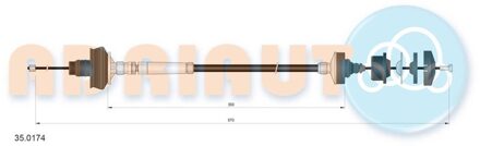 Peugeot Koppelingkabel 350174