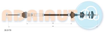 Peugeot Koppelingkabel 350179