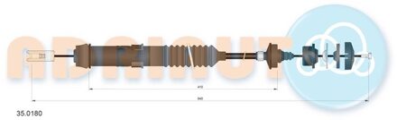 Peugeot Koppelingkabel 350180