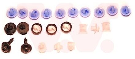 Peugeot Montageset, achterscherm 4084796