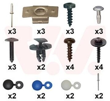 Peugeot Montageset, bumper 4068794